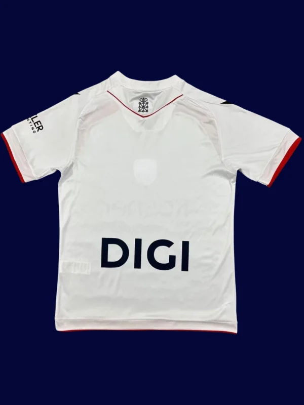 Osasuna Third Jersey 25/26 Fans Version back with printed number area.