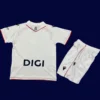 Osasuna Third Kids Kits 25/26 back with printed number area for children.