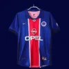 PSG home classic retro jersey 1998/99 front navy red design