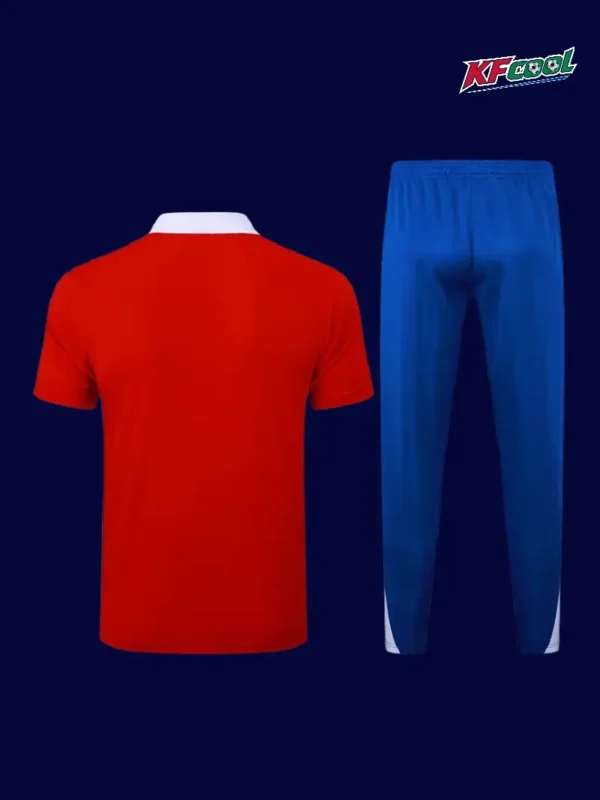 PSG 25/26 red polo tracksuit back view