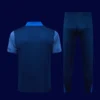 PSG 25/26 royal blue polo tracksuit back view