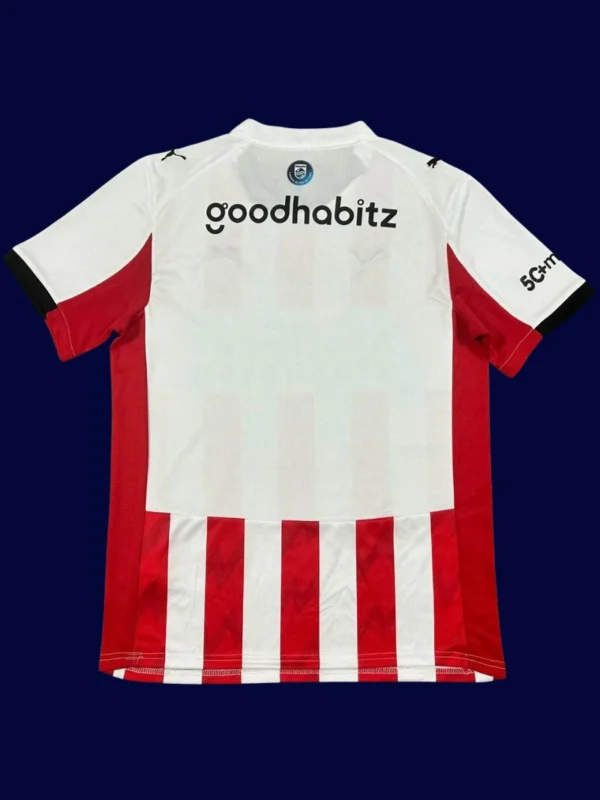 PSV Eindhoven Home Jersey 25/26 Fans Version back custom number