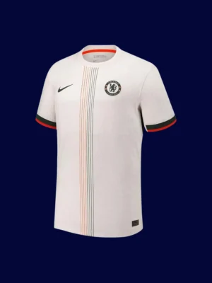 Palmer Chelsea away player jersey front 25/26, high-quality breathable fan gear.