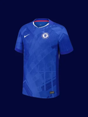 Palmer Chelsea home player jersey front 25/26, high-quality breathable fan gear.