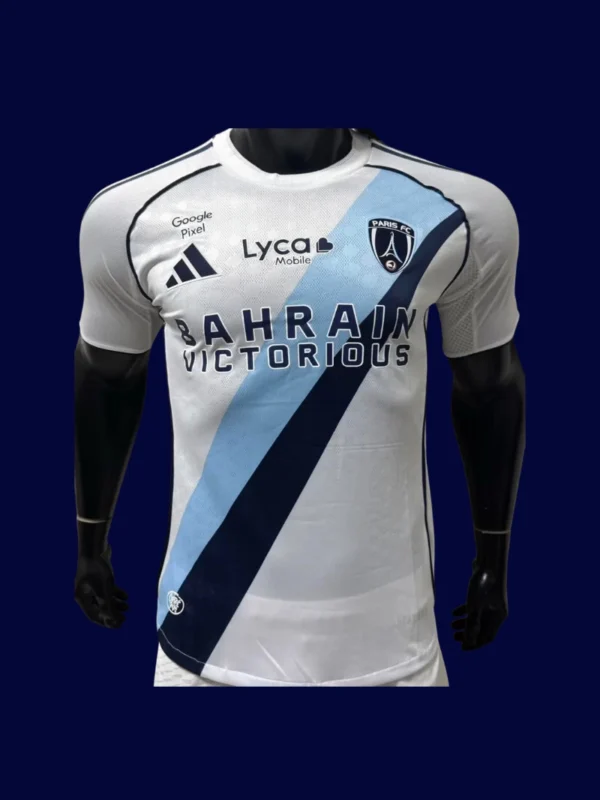 Paris FC Away Jersey 25/26 Player Version front pro‑grade lightweight performance shirt