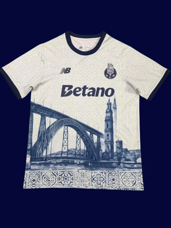 Porto Bridge Special Version Jersey 25/26 Fans Version front high‑quality breathable lightweight football top