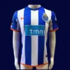 Porto home classic retro jersey 2010/11 front blue white stripes