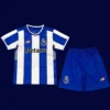 Porto Home Kids kits 25/26 front lightweight breathable junior football shirt