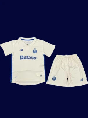 Porto Third Kids kits 25/26 front lightweight breathable junior football shirt