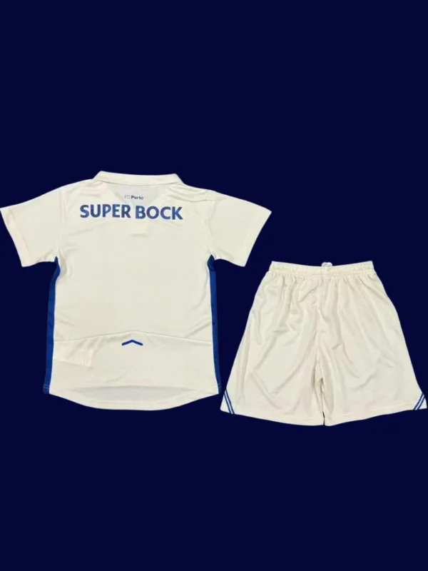 Porto Third Kids kits 25/26 back custom number