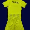 Portsmouth Third Kids Kits 25/26 back with printed number panel.