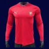 Portugal long sleeve home player jersey 26/27 front — sleek red