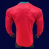 Portugal long sleeve home player jersey 26/27 back detail