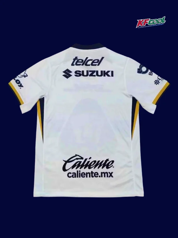 Pumas UNAM home jersey 25/26 fans version back view