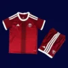 Qatar home red kids kit 26/27 fans front — child size, breathable