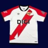 Rayo Vallecano Home Jersey 25/26 Fans Version front with signature sash and crest.