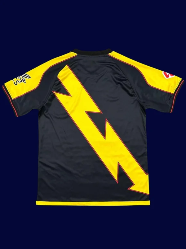 Rayo Vallecano Third Jersey 25/26 Fans Version back with printed number space.