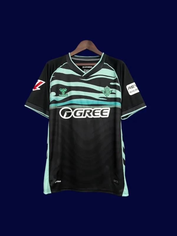 Real Betis Third Jersey 25/26 Fans Version front with alternate design and crest.