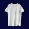 back view of white home retro football jersey (12/13) with clean back and number-ready area.