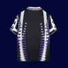 back view of third retro football jersey (97/98) showing stitched back and number area.