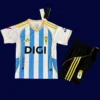 Real Oviedo Third Kids Kits 25/26 front with third kit design adapted for children.