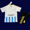 Real Oviedo Third Kids Kits 25/26 back with printed number area for children.