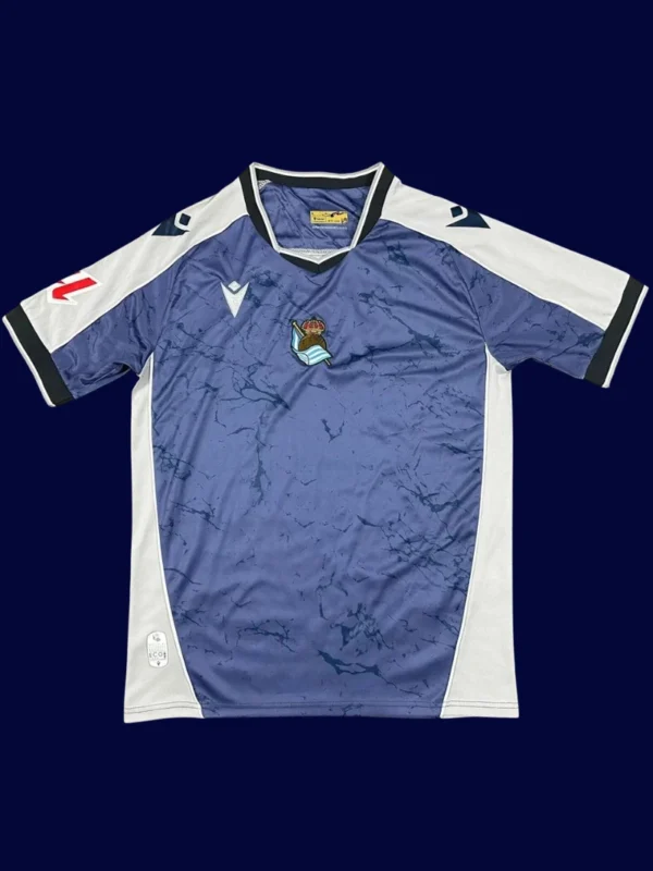 Real Sociedad Away Jersey 25/26 Fans Version front with away colorway and team badge.