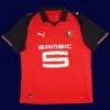 Rennes Home Jersey 25/26 Fans Version front collectible high‑quality football top