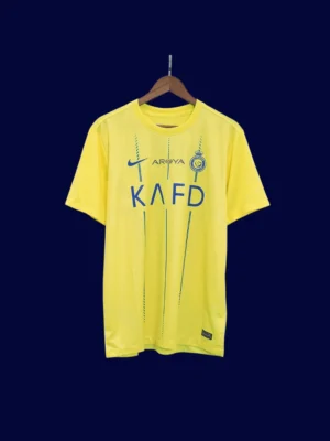 Ronaldo #7 Al Nassr Home Yellow Jersey 23/24