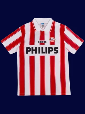 Ronaldo PSV Eindhoven home retro jersey front 94/95, high-quality breathable fan gear.