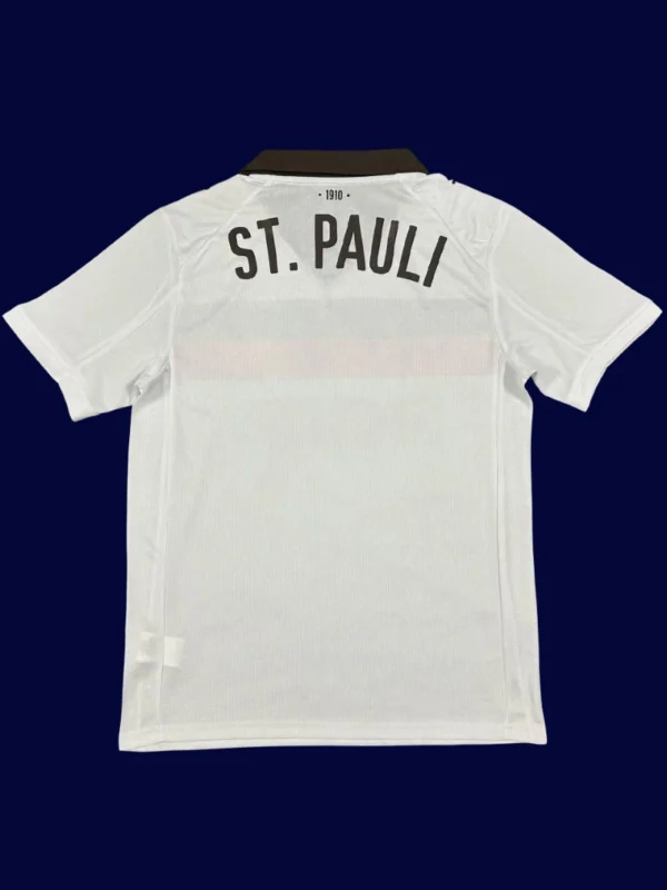 ST Pauli Away Jersey 25/26 Fans Version back custom name & number