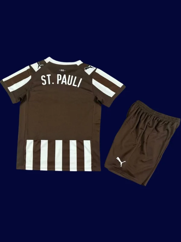ST Pauli Home Kids kits 25/26 back custom number option