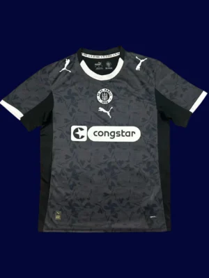 ST Pauli Third Jersey 25/26 Fans Version front retro breathable collectible