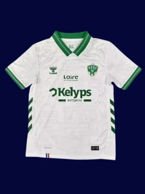 Saint Etienne Away Jersey 25/26 Fans Version front high‑quality breathable lightweight football shirt