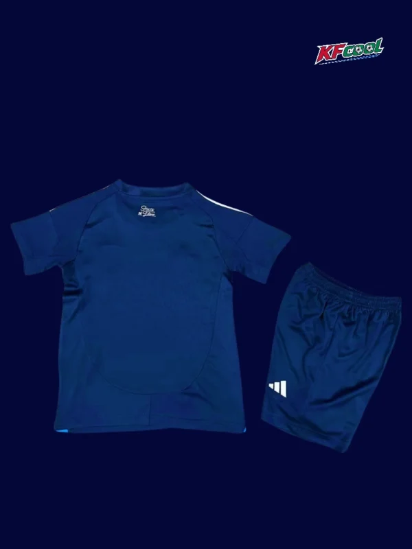 San Diego FC home kids kits 25/26 back view