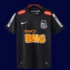 Santos away classic retro jersey 2012/13 front white black away design