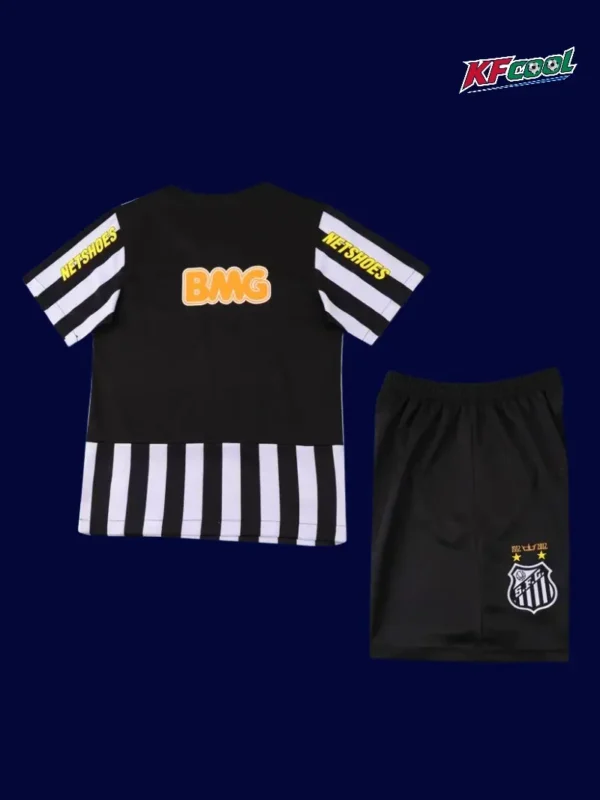 Santos away classic retro kids kits 2013 back view