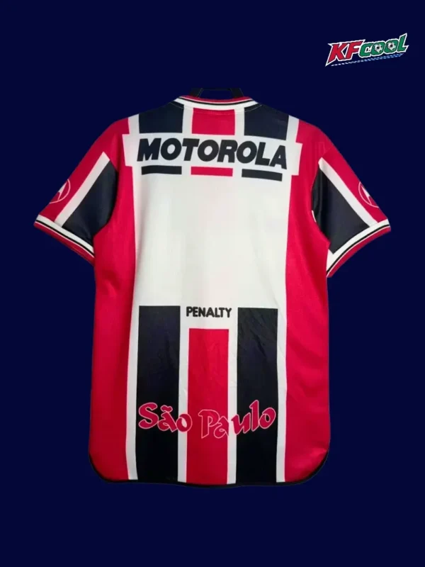 Sao Paulo away classic retro jersey 2000 back view