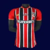 Sao Paulo away jersey 25/26 player version front black white red design