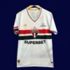 Sao Paulo home jersey 25/26 fans version front white red black stripes