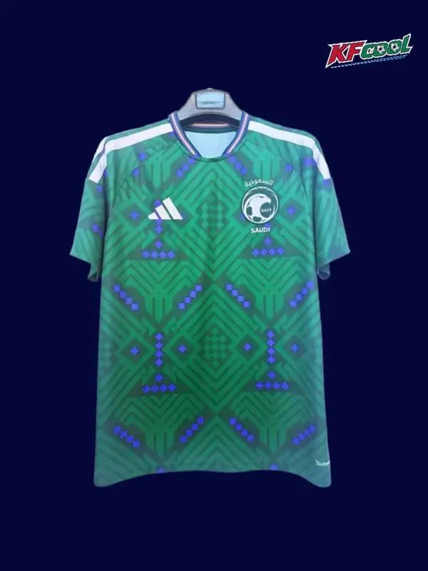 Saudi Arabia home jersey 26/27 fans front — breathable material