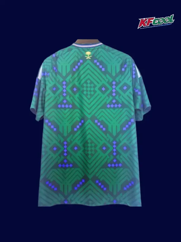 Saudi Arabia home jersey 26/27 fans back with logo detail