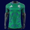 Saudi Arabia 26/27 home player jersey front — pro fit, green design