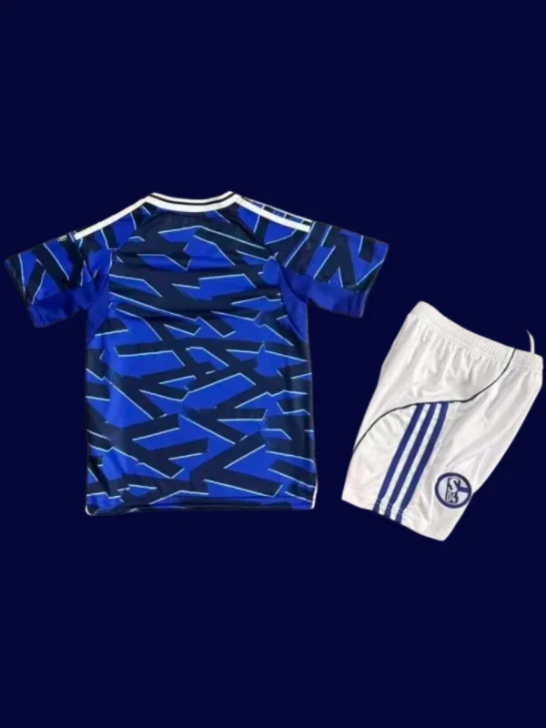 Schalke 04 Home Kids kits 25/26 back custom number option