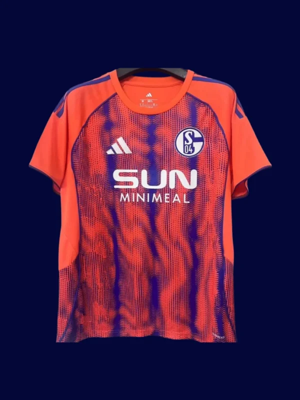 Schalke 04 Third Jersey 25/26 Fans Version front retro breathable collectible