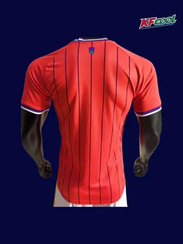 Scotland 26/27 away player jersey back — lightweight performance panel