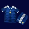 Scotland home kids kit 26/27 fans front — child size, breathable