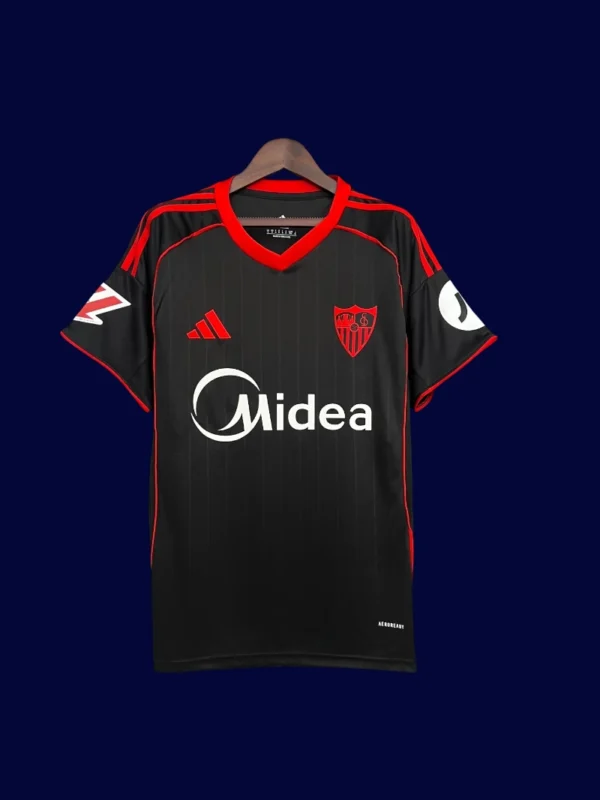 Seville Third Jersey 25/26 Fans Version front showing alternate third design and crest.