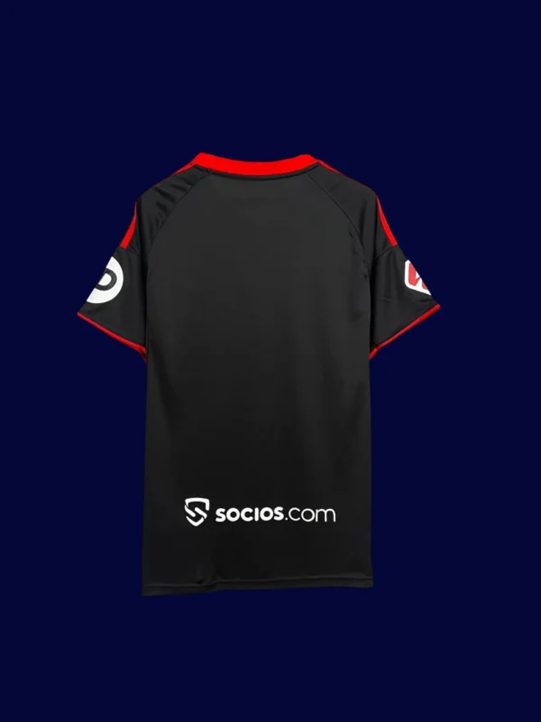 Seville Third Jersey 25/26 Fans Version back with printed number area.