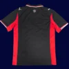 Southampton Away Black Jersey 25/26 Fans Version back with printed number area.